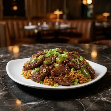 House Spicy Beef Short Rib Fried Rice